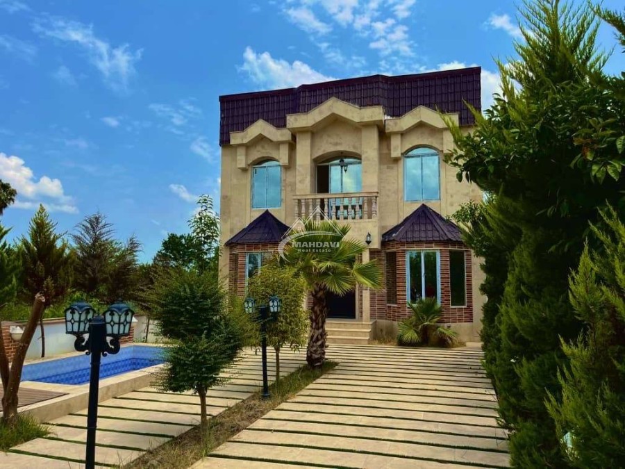 خرید ویلا استخردار دوبلکس نما کلاسیک در چمستان